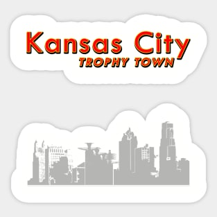 Kansas City - Trophy Town Sticker